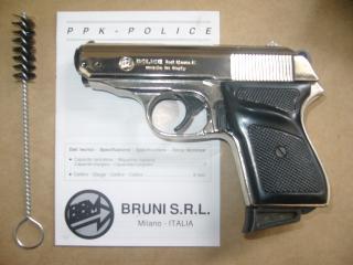 PPK Police Chrome a Salve by Bruni
